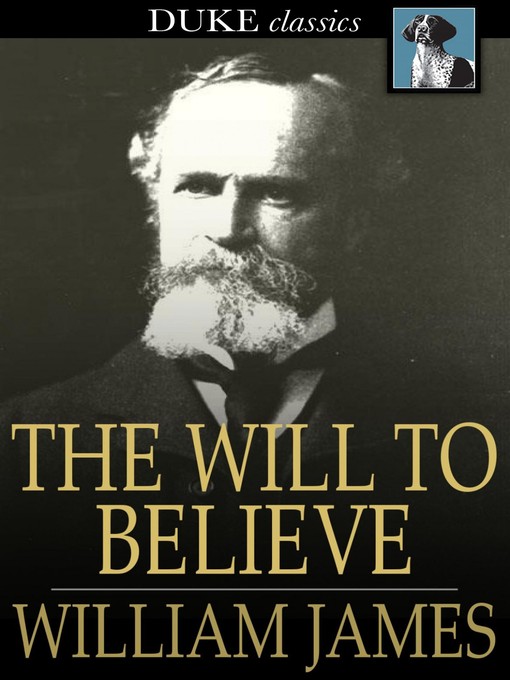 Cover of The Will to Believe